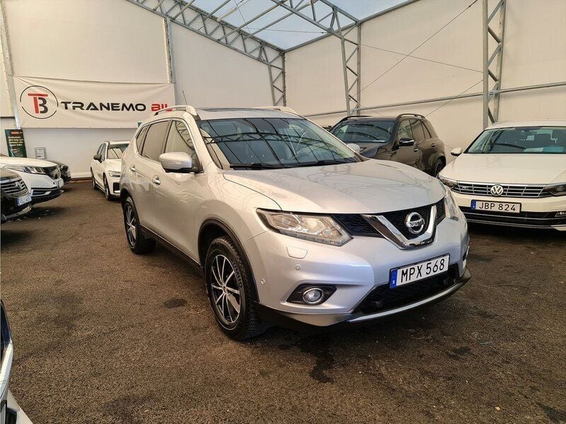 Silver Begagnad 2017 Nissan X-Trail SUV | 119 900 kr (Marknadspris) - Bild 1/4