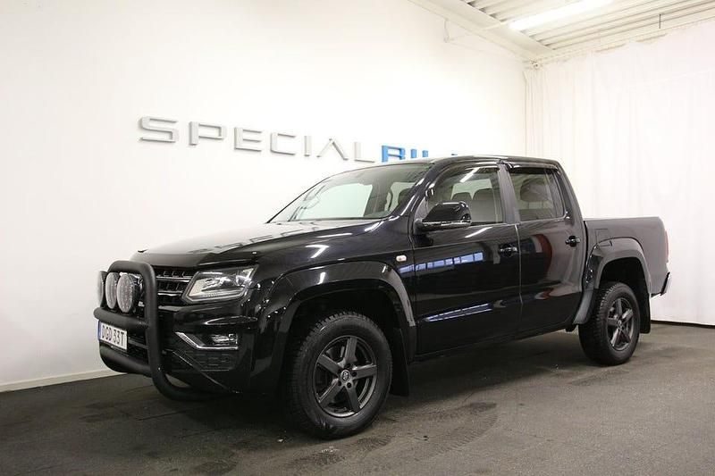 Svart Begagnad 2020 VW Amarok Highline Pickup | 395 000 kr (Bra pris) - Bild 1/4