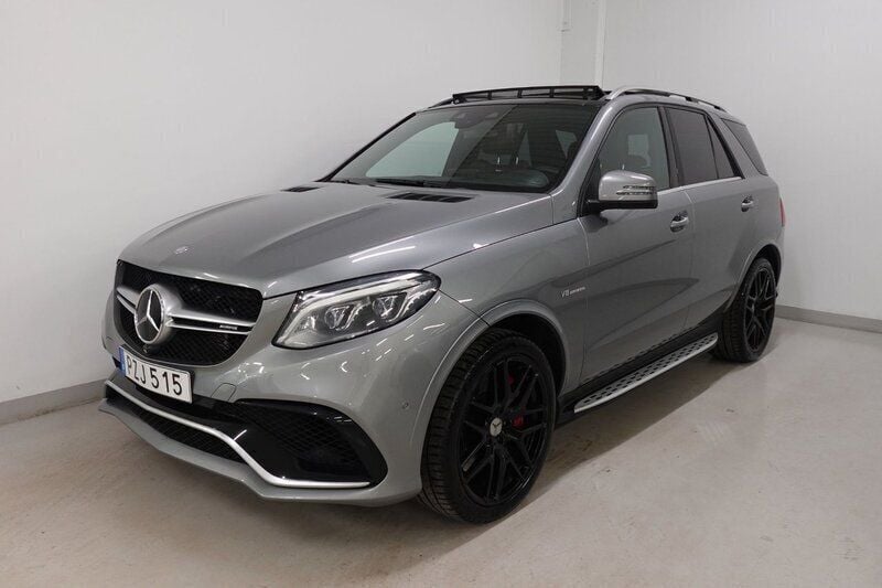 Silver Begagnad 2016 Mercedes GLE63 AMG AMG SUV | 459 900 kr (Marknadspris) - Bild 1/4