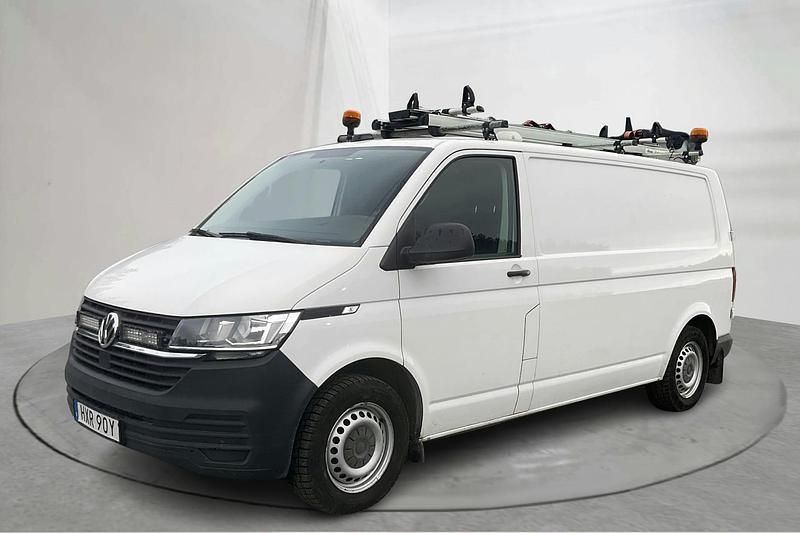 Vit Begagnad 2020 VW T6.1 Van | 179 000 kr - Bild 1/4