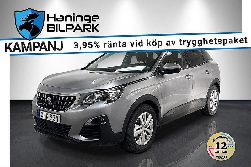 Grå Begagnad 2016 Peugeot 3008 Active SUV | 119 900 kr (Marknadspris) - Bild 1/1