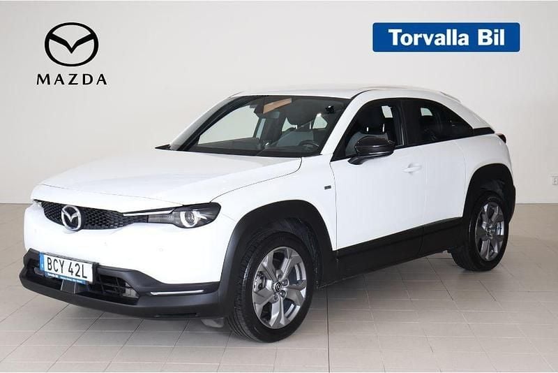 Vit Begagnad 2022 Mazda MX30 Sky SUV | 164 900 kr (Bra pris) - Bild 1/4