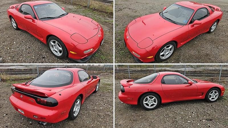 Begagnad Mazda RX7 241 HK (177 kW) 1993 Röd Sportkupé