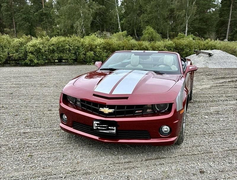 Röd Begagnad 2011 Chevrolet Camaro SS Cab | 300 000 kr (Bra pris) - Bild 1/3