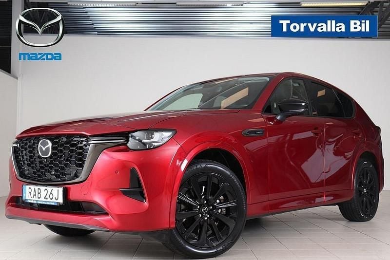 Röd Begagnad 2022 Mazda CX-60 Homura-Line SUV | 369 900 kr (Marknadspris) - Bild 1/4