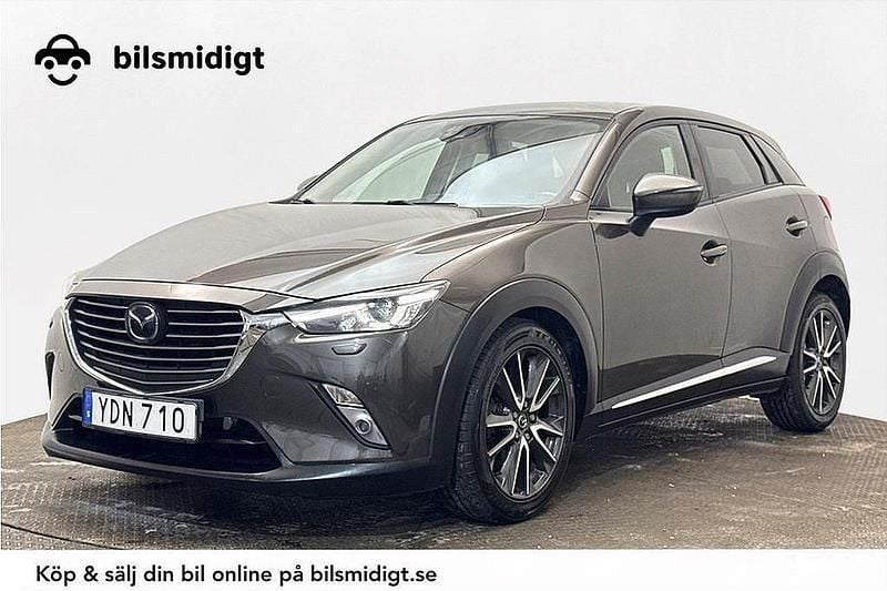 Brun Begagnad 2016 Mazda CX-3 SUV | 144 900 kr (Bra pris) - Bild 1/3