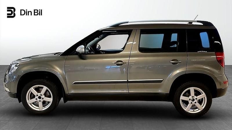 Begagnad Skoda Yeti 140 HK (102 kW) 2014 Grön SUV