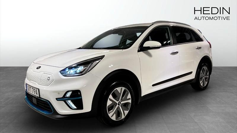 Vit (white) Begagnad 2019 Kia e-Niro 2 SUV | 219 900 kr (Bra pris) - Bild 1/4