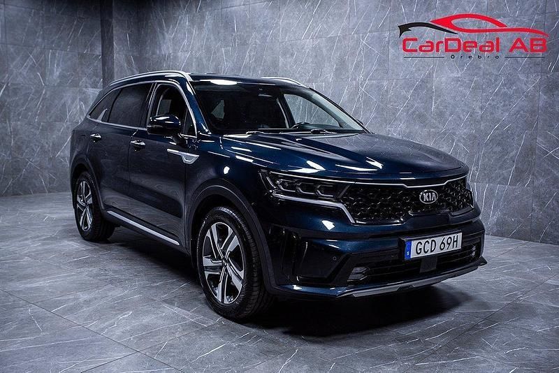 Blå Begagnad 2021 Kia Sorento Advance SUV | 359 700 kr (Superpris) - Bild 1/4