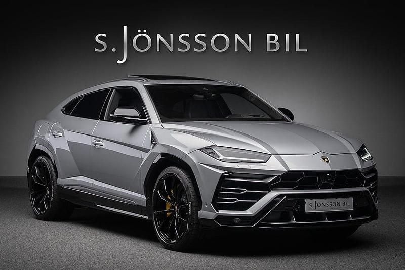 Begagnad Lamborghini Urus 650 HK (478 kW) 2019 Grigio nimbus SUV