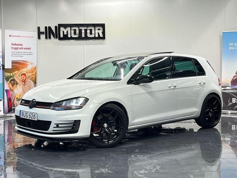 Vit Begagnad 2013 VW Golf VII GTI Halvkombi | 146 900 kr (Marknadspris) - Bild 1/4