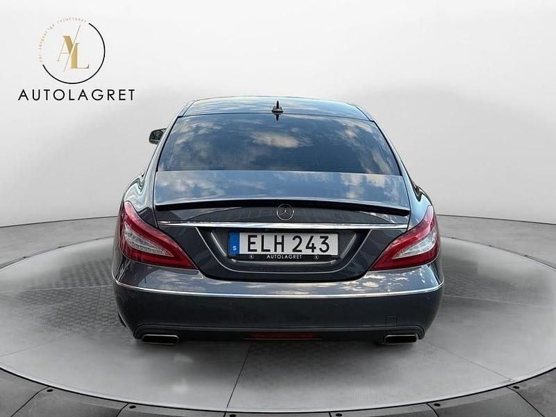 Begagnad Mercedes CLS400 333 HK (244 kW) 2014 Mörkgrå Sportkupé