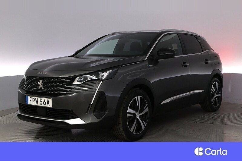 Grå Begagnad 2022 Peugeot 3008 GT SUV | 279 900 kr (Marknadspris) - Bild 1/4