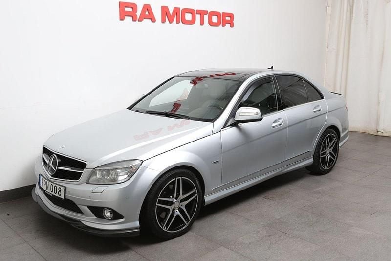 Silver Begagnad 2008 Mercedes C280 Avantgarde Sedan | 109 800 kr - Bild 1/3