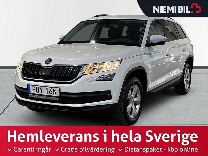 Begagnad Skoda Kodiaq 150 HK (110 kW) 2020 Vit SUV
