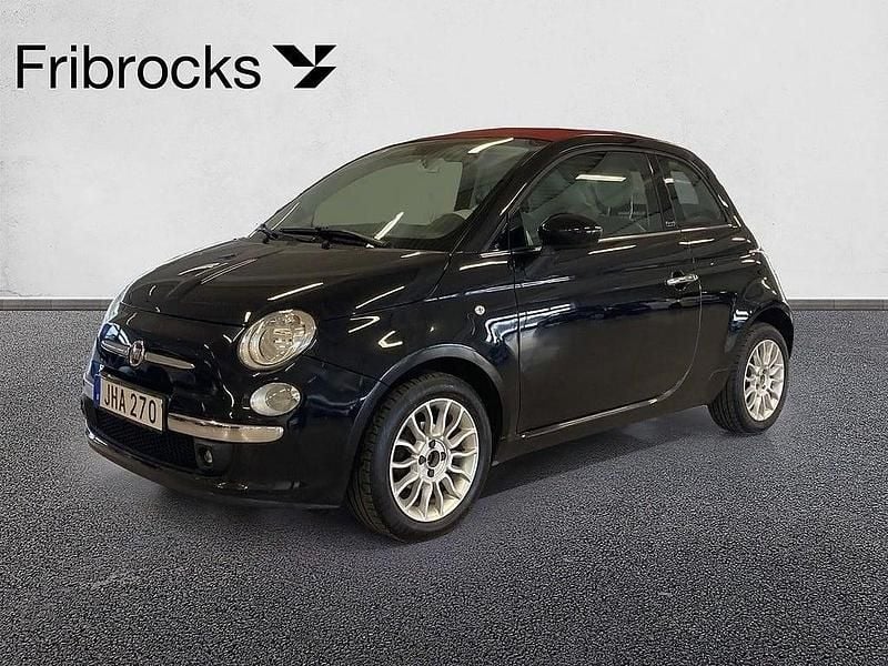 Begagnad Fiat 500C 69 HK (50 kW) 2013 Svart Cab