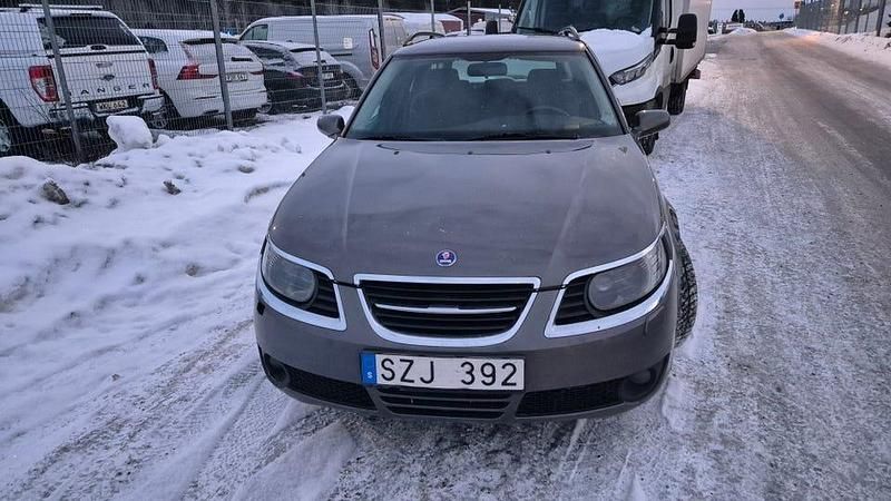Begagnad Saab 9-5 185 HK (136 kW) 2007 Grå metallik Kombi