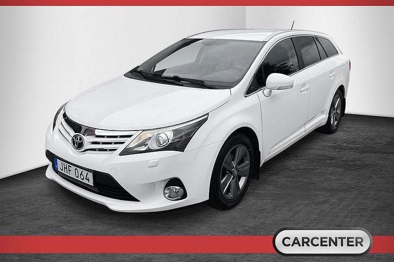 Vit Begagnad 2015 Toyota Avensis Edition Kombi | 89 500 kr (Bra pris) - Bild 1/4