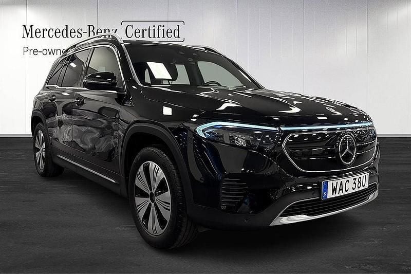 Begagnad Mercedes EQB300 Progressive 167 kW (228 HK) 2022 Svart SUV