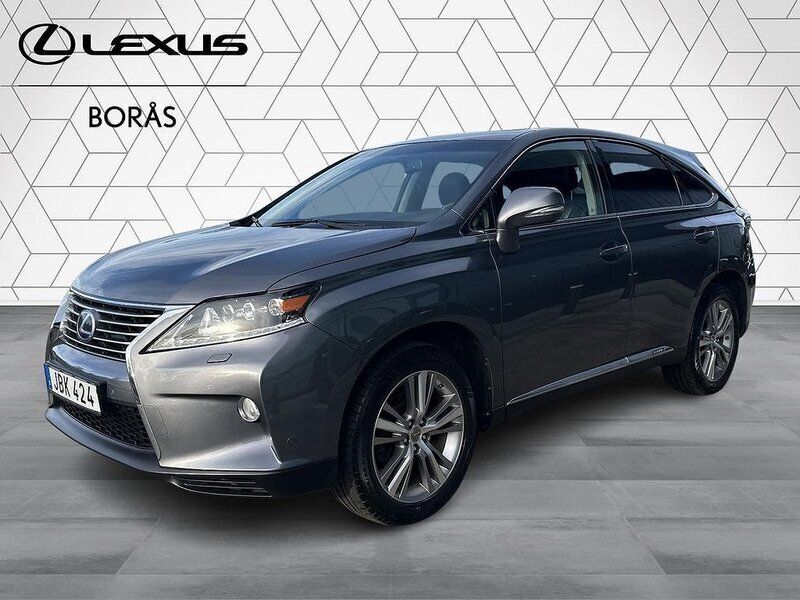 Grå Begagnad 2015 Lexus RX450h Luxury Line SUV | 244 900 kr - Bild 1/4