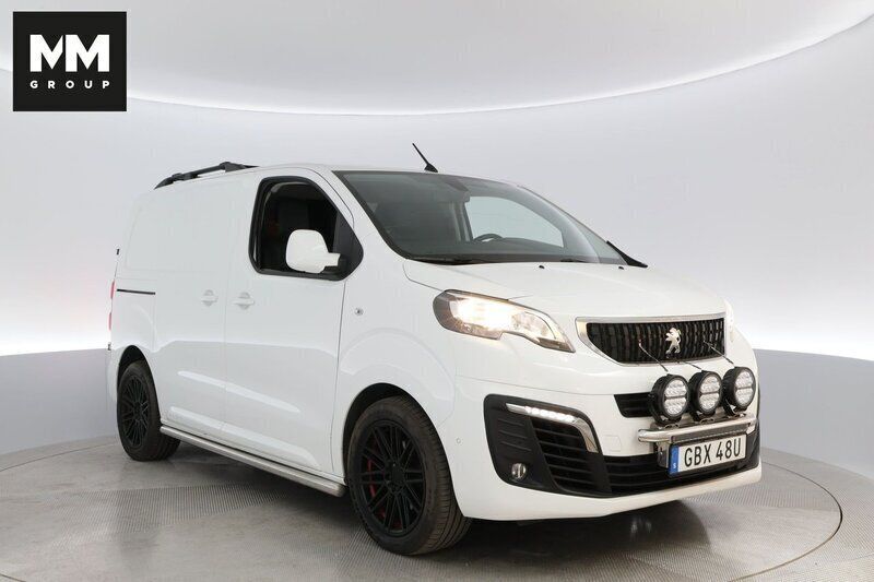 Vit Begagnad 2021 Peugeot Expert Van | 249 875 kr (Bra pris) - Bild 1/4