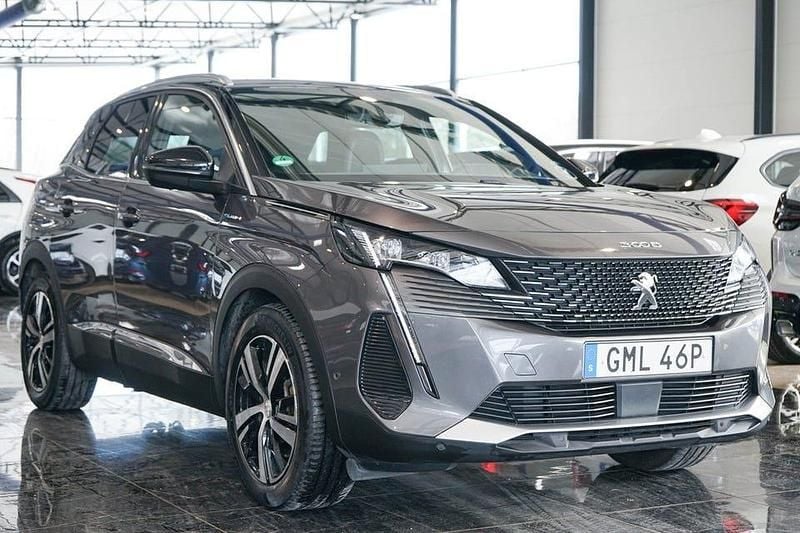 Begagnad Peugeot 3008 GT-line 301 HK (221 kW) 2022 Grå SUV