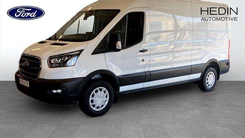 Vit Begagnad 2022 Ford Transit Trend Van | 499 875 kr (Marknadspris) - Bild 1/4