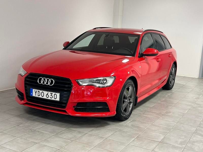 Begagnad Audi A6 2016 Röd Kombi