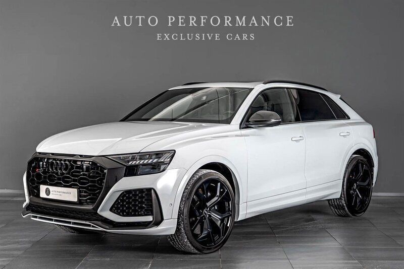 Vit Begagnad 2021 Audi RS Q8 Comfort SUV | 1 299 900 kr (Marknadspris) - Bild 1/4