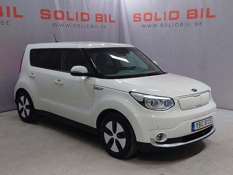 Vit Begagnad 2015 Kia Soul EV 2 SUV | 89 900 kr - Bild 1/4