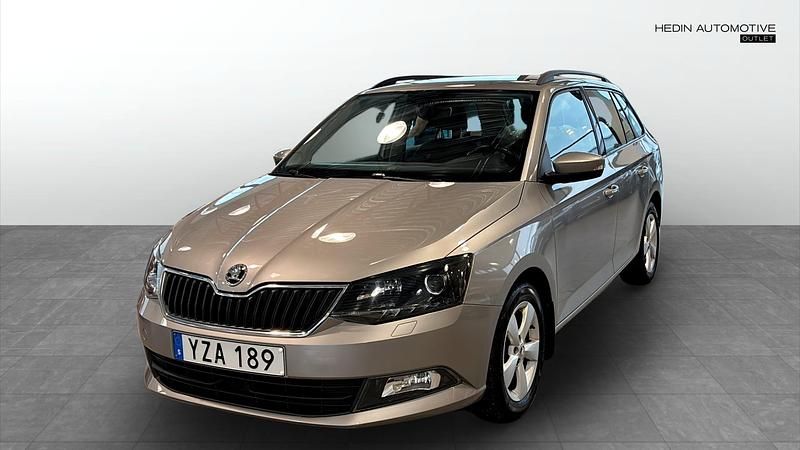 Brun Begagnad 2017 Skoda Fabia Kombi | 99 900 kr (Marknadspris) - Bild 1/4