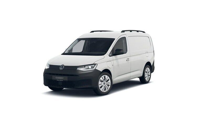 Vit (candyvit) Ny 2025 VW Caddy Maxi Minibuss | 464 625 kr (Marknadspris) - Bild 1/1