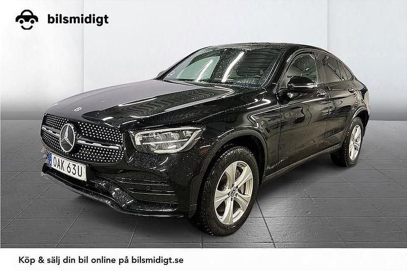 Begagnad Mercedes GLC300 AMG 320 HK (235 kW) 2022 Svart Sportkupé