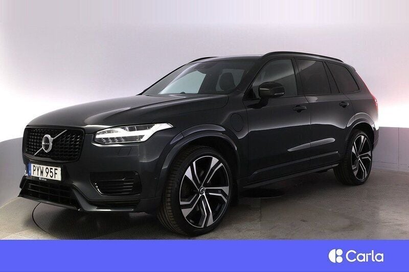 Grå Begagnad 2020 Volvo XC90 R-Design SUV | 579 900 kr (Lite dyr) - Bild 1/4