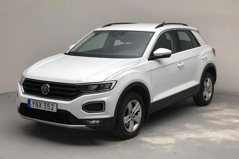 Vit Begagnad 2018 VW T-Roc SUV | 150 000 kr (Marknadspris) - Bild 1/4