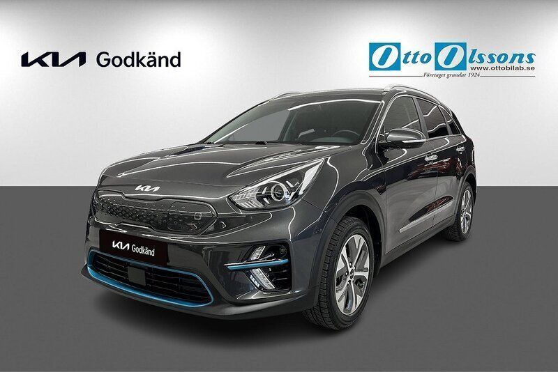 Blåmetallic Begagnad 2021 Kia e-Niro Advance SUV | 279 000 kr (Marknadspris) - Bild 1/4