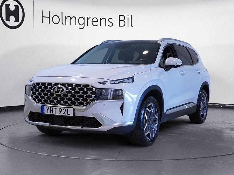 Vit Begagnad 2022 Hyundai Santa Fe Advanced SUV | 399 800 kr (Marknadspris) - Bild 1/4