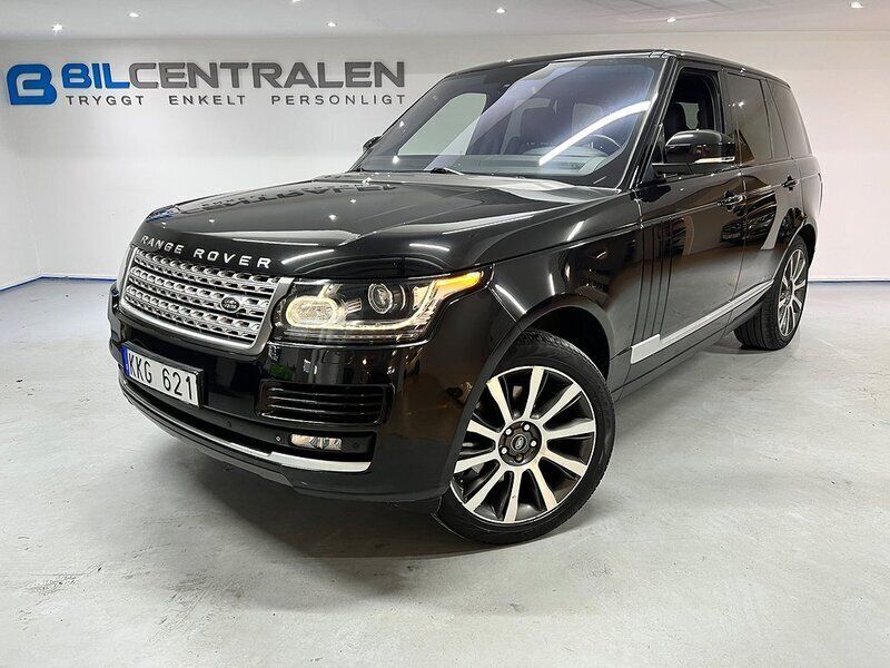 Svart Begagnad 2013 Land Rover Range Rover Vogue SUV | 349 700 kr - Bild 1/4