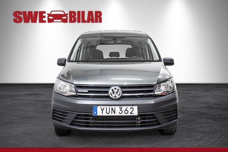 Begagnad VW Caddy S 111 HK (81 kW) 2018 Mörkgrå Minibuss
