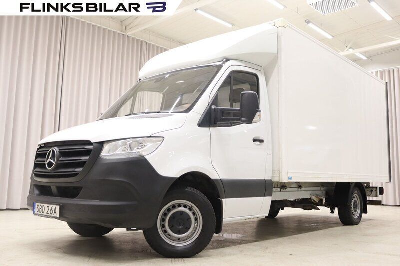 Vit Begagnad 2021 Mercedes Sprinter Van | 439 900 kr (Lite dyr) - Bild 1/4