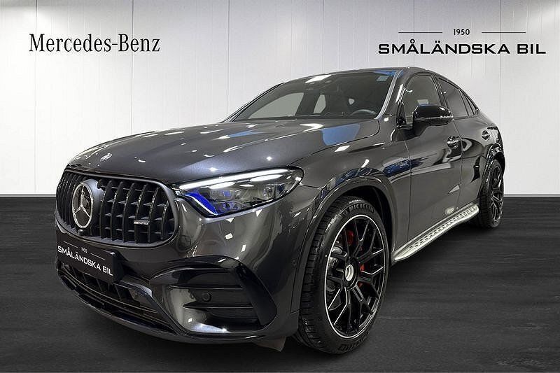 Grafitgrå Ny 2024 Mercedes GLC63 AMG AMG Sportkupé | 1 402 300 kr - Bild 1/4