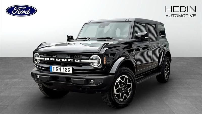 Svart (black) Ny 2024 Ford Bronco SUV | 766 000 kr - Bild 1/4