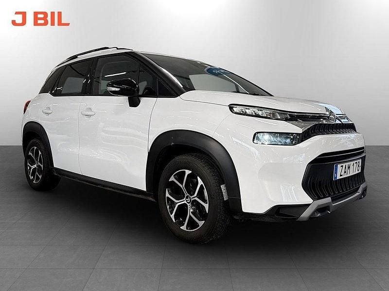 Vit Begagnad 2024 Citroën C3 Aircross Shine SUV | 169 900 kr (Bra pris) - Bild 1/3