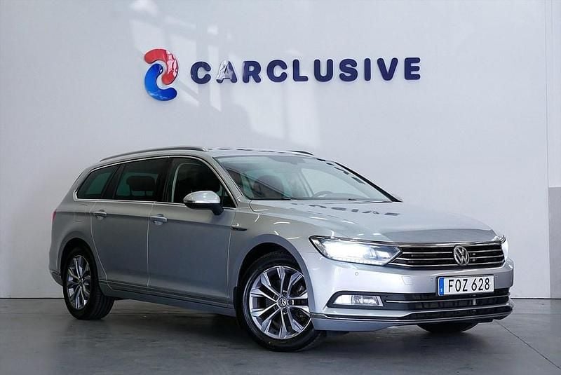 Silver Begagnad 2015 VW Passat Executive Kombi | 124 900 kr (Bra pris) - Bild 1/4