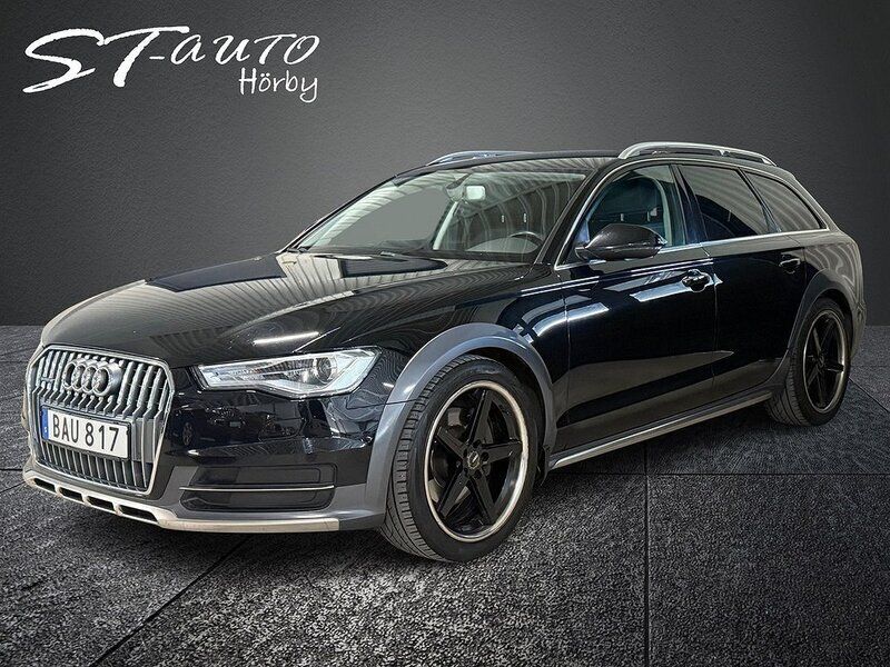 Svart Begagnad 2016 Audi A6 Allroad Sport Kombi | 179 900 kr (Lite dyr) - Bild 1/4