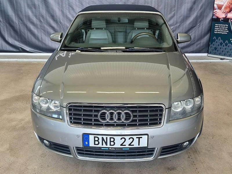 Begagnad Audi A4 Cabriolet 220 HK (161 kW) 2003 Grå Cab