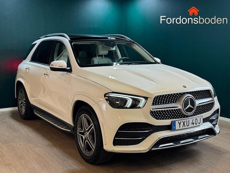 Vit Begagnad 2020 Mercedes GLE350 Premium Plus SUV | 609 900 kr (Marknadspris) - Bild 1/4