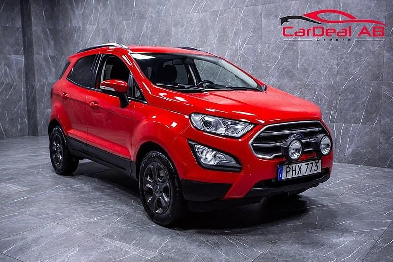 Röd Begagnad 2018 Ford Ecosport SUV | 132 800 kr (Marknadspris) - Bild 1/4
