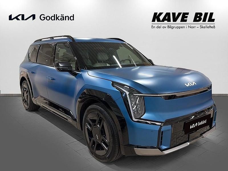 Begagnad Kia EV9 GT-Line 283 kW (385 HK) 2024 Blå SUV