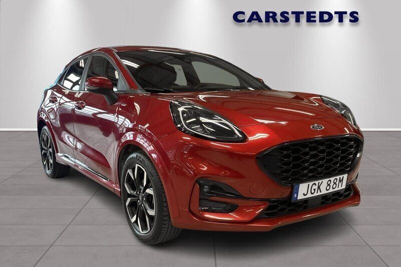 Röd Begagnad 2020 Ford Puma ST-Line SUV | 189 900 kr (Marknadspris) - Bild 1/4